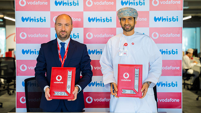 Vodafone signs exclusive agreement with Whisbi