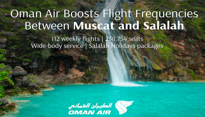 Oman Air boosts flight frequencies between Muscat and Salalah