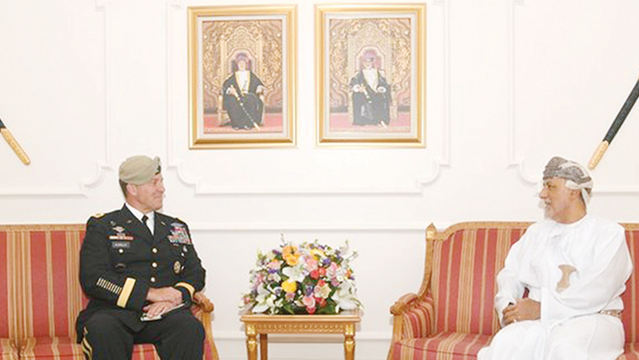 Sayyid Shihab meets senior US Central Command officer