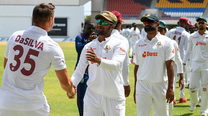 Kemar Roach, Kraigg Braithwaite shine in WI's seven-wicket win over Bangladesh in first Test