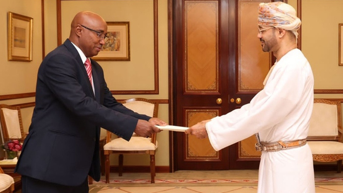 Oman's Foreign Minister receives credentials of Sudanese Ambassador