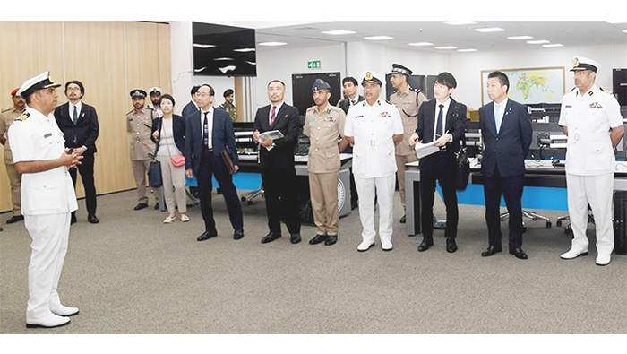 Japanese Parliamentary Deputy Foreign Minister visits Maritime Security Centre