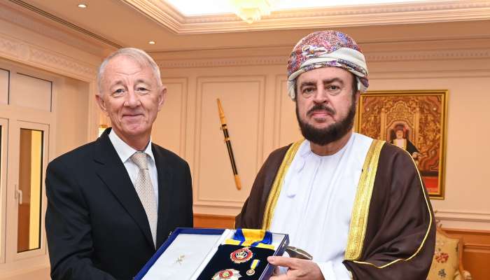 His Majesty confers Al Numan Order on Hungarian Ambassador