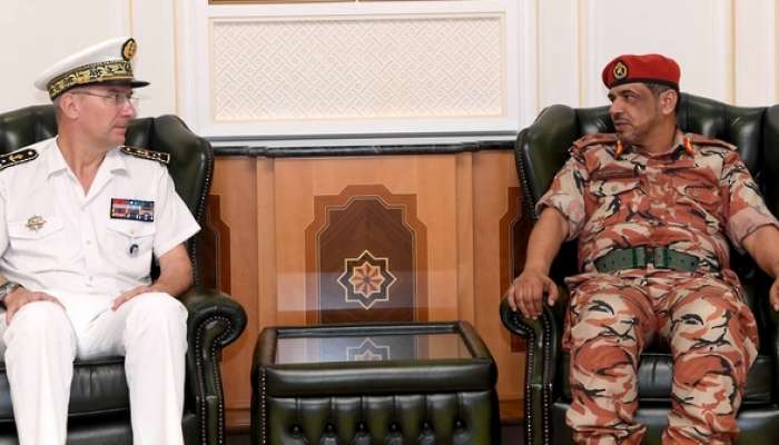 NDC Commandant receives French military officer