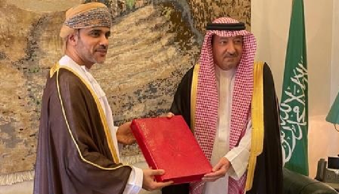His Majesty sends written message to King of KSA