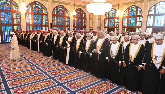 Oman's Deputy Prime Minister performs Eid Al Adha prayers