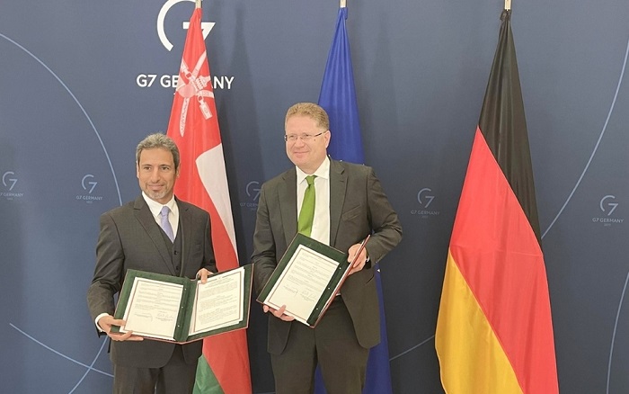 Oman, Germany sign declaration of intent in energy field