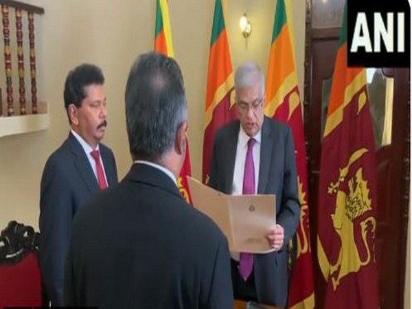 Ranil Wickremesinghe sworn in as interim President of Sri Lanka