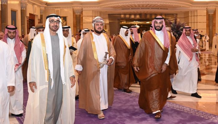 محمد بن سلمان يقيم مأدبة غداء للمشاركين في قمة جدة للامن والتنمية