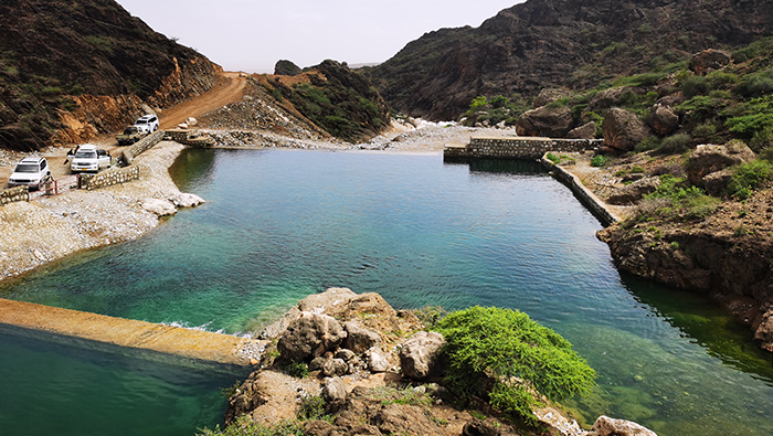 Wadi Ka'a Dam a big attraction for tourists - Times of Oman