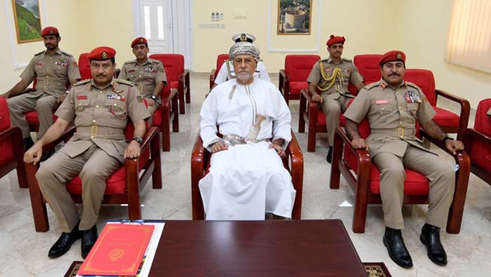 Sayyid Shihab inspects SAF training regiment