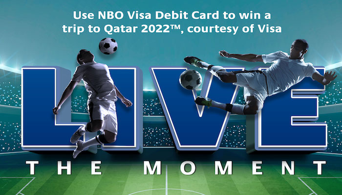 NBO offers debit card customers the chance to win FIFA WORLD CUP™ match tickets, courtesy of Visa
