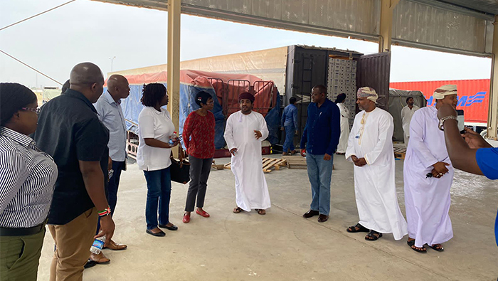 Kenyan delegation visits Al Mazunah Free Zone