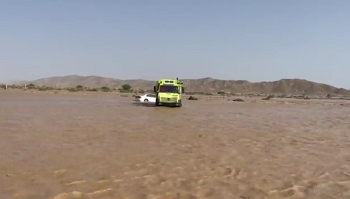 CDAA rescues a person in Al Dakhiliyah Governorate