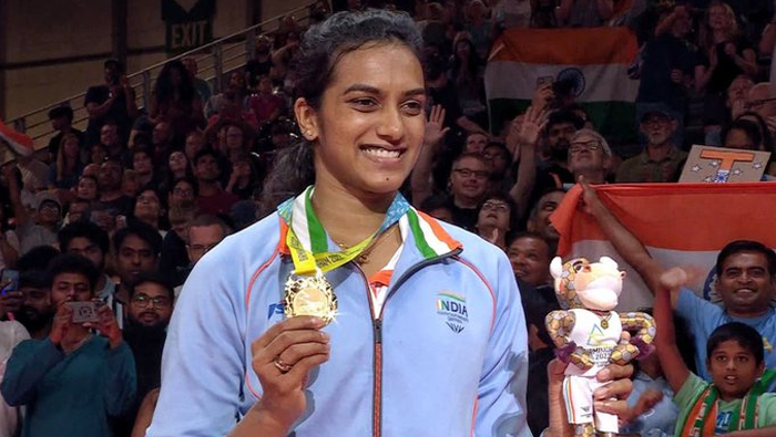 PV Sindhu clinches first-ever Commonwealth Games singles gold of her career, defeats Canada's Michelle Li in final