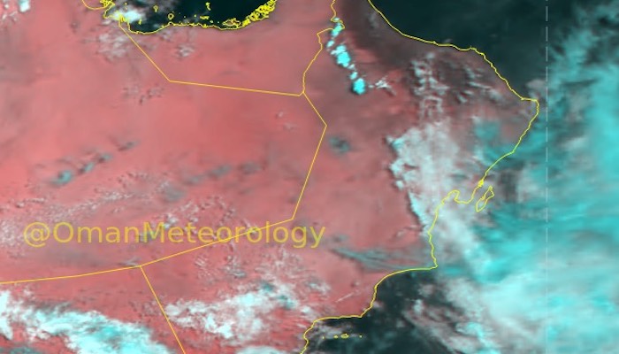 Rainfall expected over parts of Oman