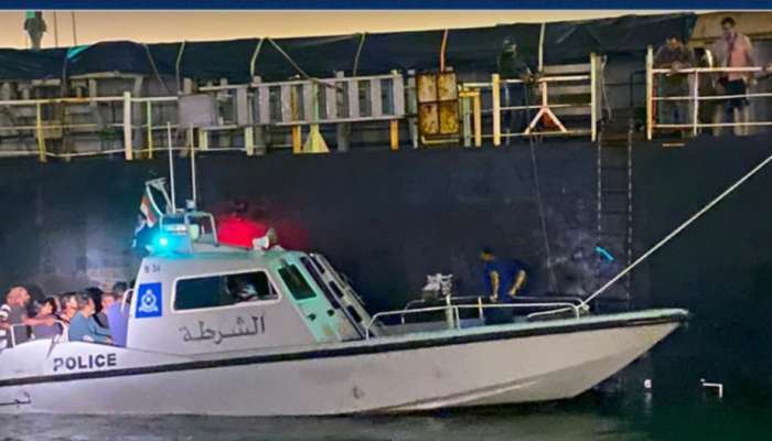 ROP rescues 15 expats stranded at sea