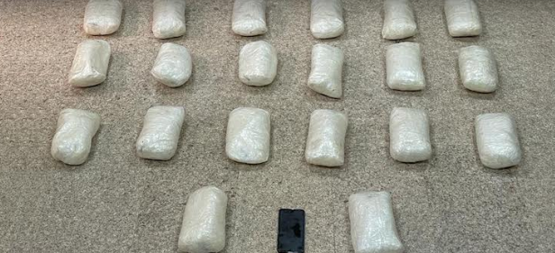 Expat arrested with 20 kg of drugs