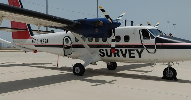 Aerial survey for minerals begins in Oman