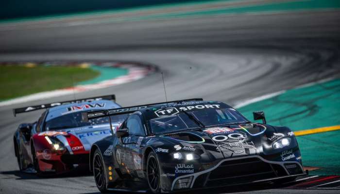Unnecessary contact in Barcelona ends pole qualifier Al Harthy's bid for LMGTE podium
