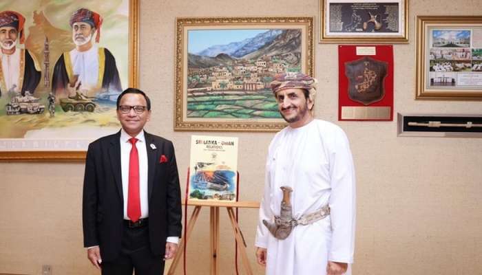 Book on Sri Lanka and Oman relations launched