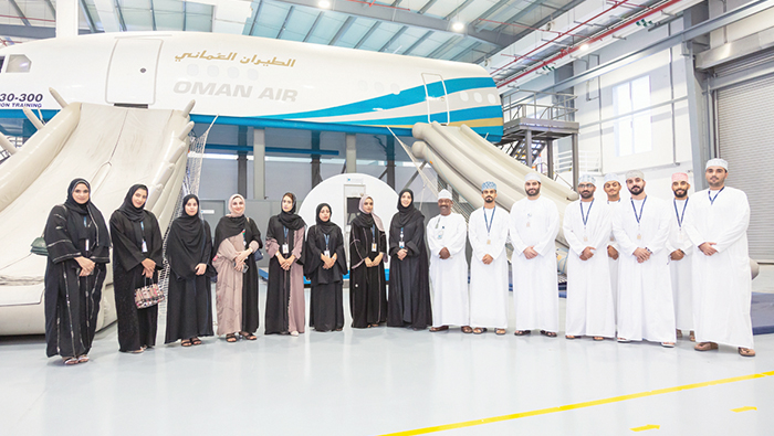 Oman Air continues to train aviation and logistics professionals