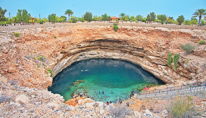 We Love Oman: Emerald-green waters and serene surroundings of Bimmah sinkhole
