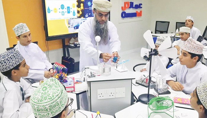 Omani students ready for the new academic year