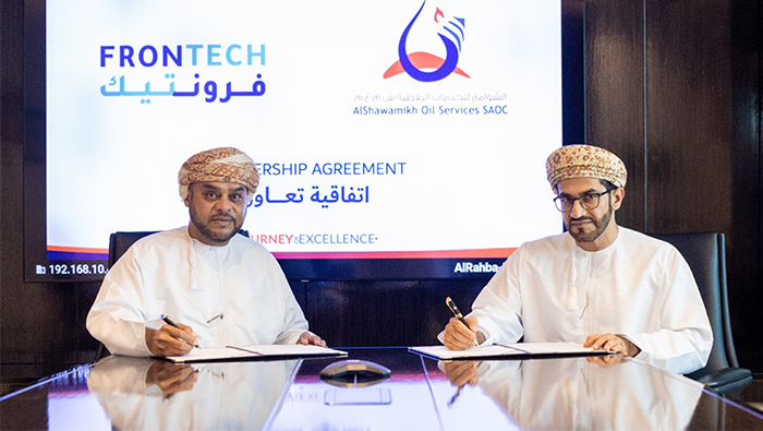 Al Shawamikh, Frontech sign pact to use blockchain in sustainable energy management