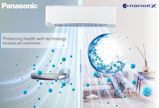 Panasonic’s new Nanoe X™ Technology Air Conditioner makes breathing nature indoor possible