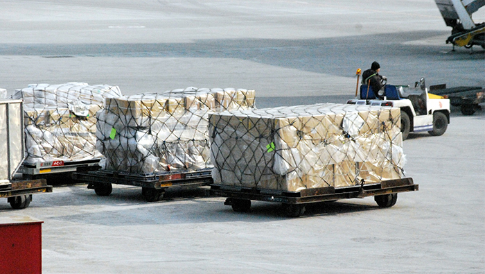 Global air cargo demand continues near pre-pandemic levels