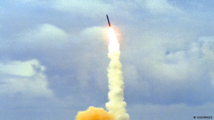 US announces intercontinental ballistic missile test