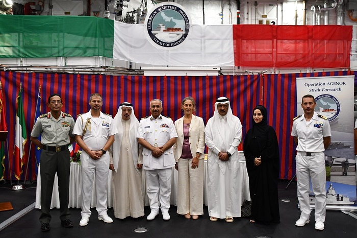 Italian Navy ship calls on Port Sultan Qaboos