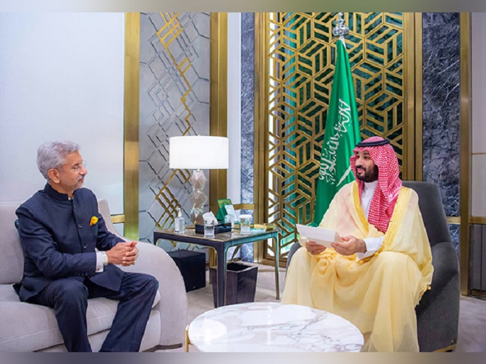 Jaishankar calls upon Saudi Arabian Crown Prince Mohammed bin Salman in ...