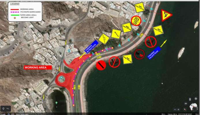 Municipality announces partial closure of this road in Muscat