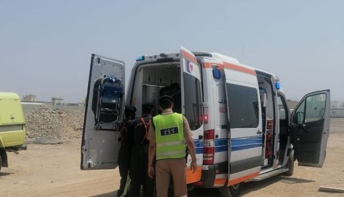 سقوط حمولة على شخصين بمنزل قيد الإنشاء بولاية ⁧‫الرستاق