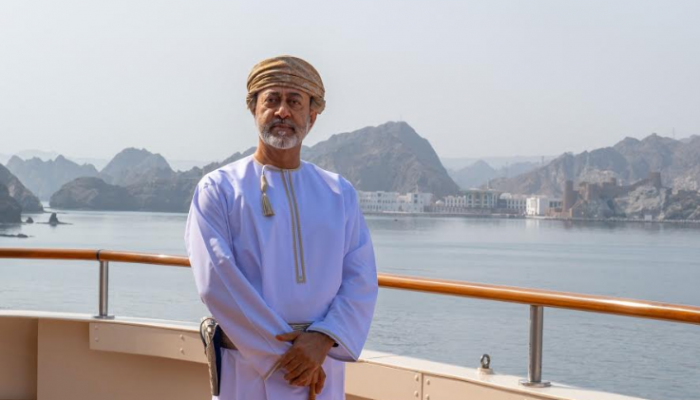 In picture: His Majesty the Sultan on board Fulk Al Salamah Yacht