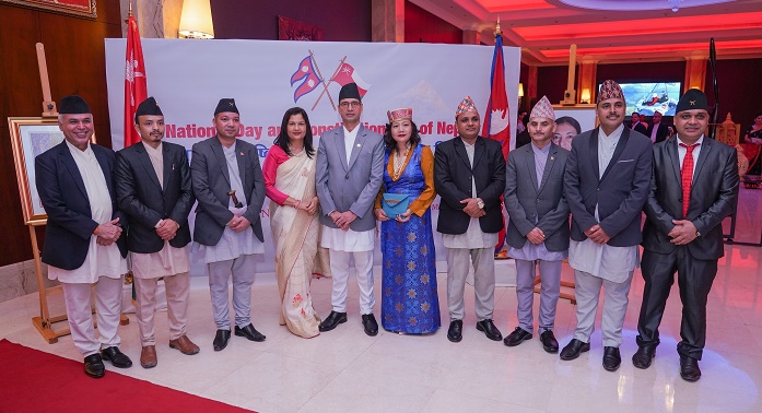 Embassy hosts reception to celebrate Nepal’s National Day in the Sultanate