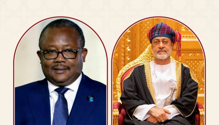 جلالةُ السُّلطان يهنّئ رئيس جمهورية غينيا بيساو بذكرى استقلال بلاده