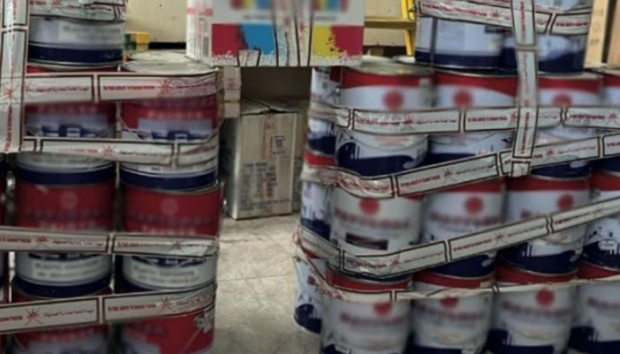 Expired paints seized in Musandam Governorate