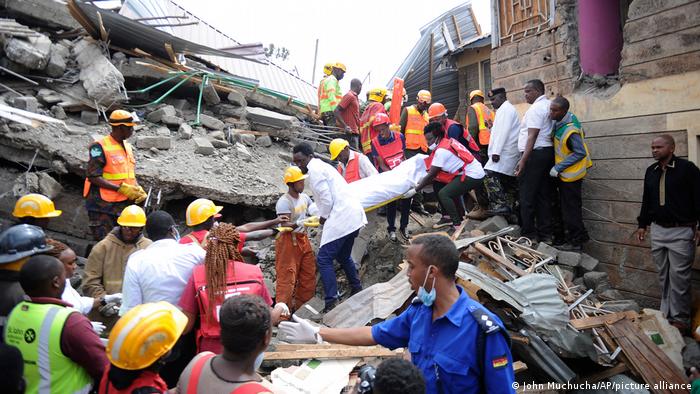 Building collapse leaves five dead in Kenya