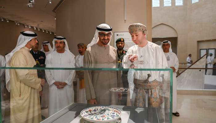 President of the UAE visits National Museum