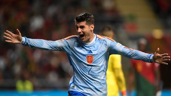 Spain upset Portugal to win group, Czechs relegated in UEFA Nations League