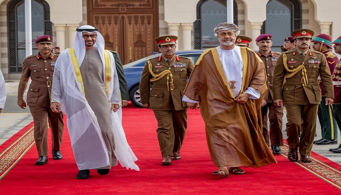 HM The Sultan leads farewell party for UAE President