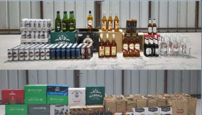 Alcoholic beverages seized in South Al Batinah Governorate