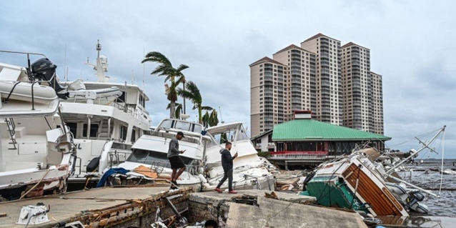 وفيات إعصار إيان في الولايات المتحدة تكسر حاجز المائة