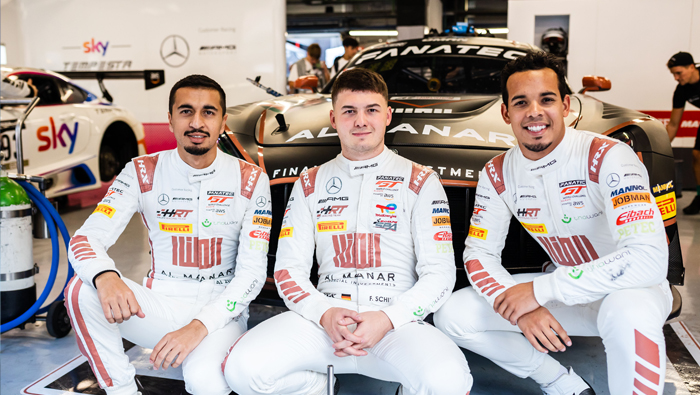 Al-Zubair, Schiller and Jeffries  finish fourth at season’s race finale in Barcelona