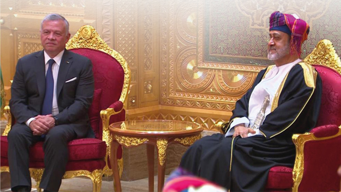 His Majesty the Sultan, King Abdullah II of Jordan hold talks