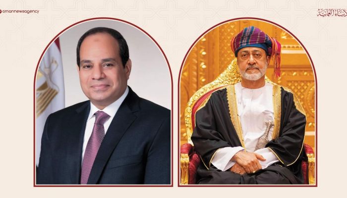جلالة السُّلطان يهنئ الرئيس المصري بذكرى السادس من أكتوبر
