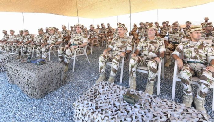 دورات الضباط المرشحين بسلاح الجو السلطاني تنفذ التمرين التعبوي "شمس 32"